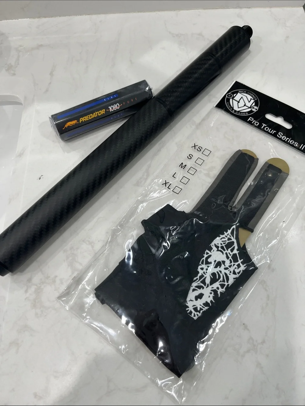 Unbranded Men's Black Carbon Fiber Grip Grooming Tool